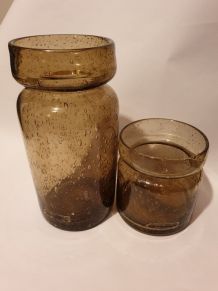 Vases verrerie de Bendor