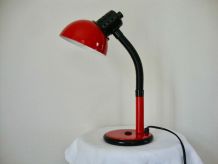 Lampe de bureau vintage rouge