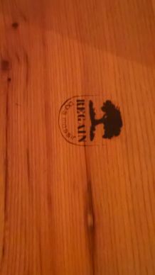 Bout de canapé Maison Regain orme massif