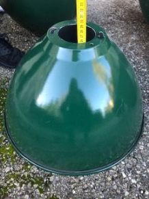 lampe industrielle émaillée