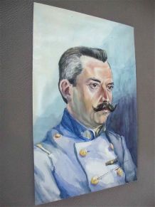 Tableau - Portrait d’officier 1916