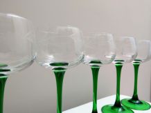 Verres à vin d'Alsace