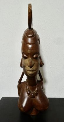 ANCIENNE STATUE AFRICAINE