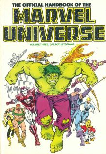 The Official Handbook of the Marvel Universe vol 3