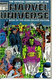 Official Handbook of the Marvel Universe Book Of The Dead