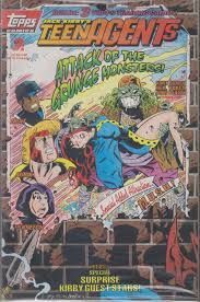 Jack Kirby's Teen Agents 2 Of 4 + 3TCards Topps Comics