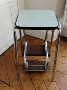 TABOURET ESCABEAU ANNEES 60