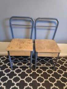 chevets d'internat chaises des années 50