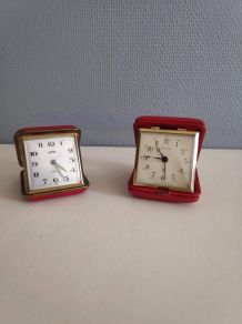2 réveils de voyage mécaniques : Jaz  et Gemco