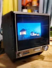 Télévision Vintage cadre numérique 