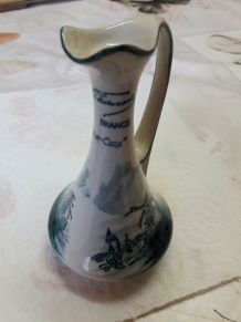 Pichet faïence Delft L'abbé François 
