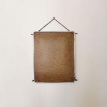 Miroir de barbier triptyque vintage 