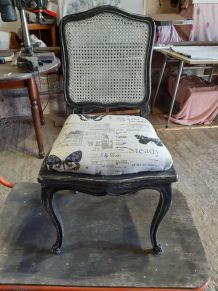 chaise relookée