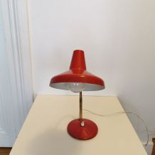 Lampe laiton et aluminium années 70