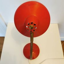 Lampe laiton et aluminium années 70