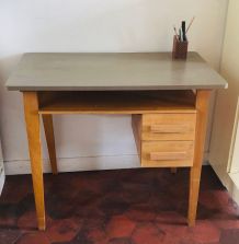 bureau vintage bois