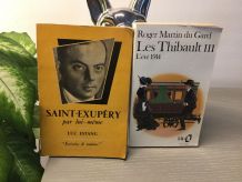 Les Thibault ||| L’été 1914/ SAINT -EXUPERY ´par lui-même 