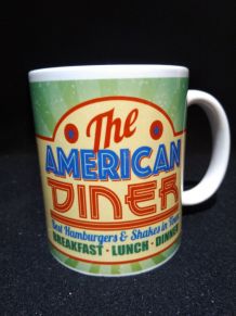 Lot de 2 mugs américan diner neufs