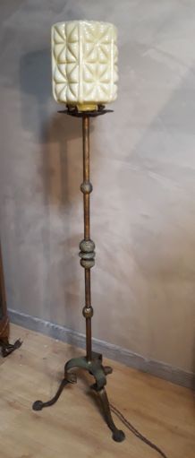  grande lampe lampadaire vintage fer for