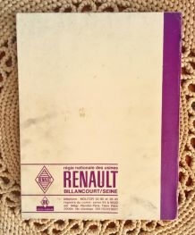 Manuel de réparation MR 61 pour Renault 4 -1963