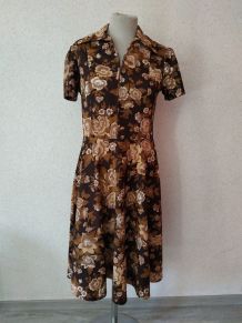 Robe vintage manches courtes