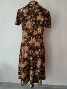 Robe vintage manches courtes