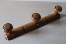 Portemanteau Patère bambou vintage 
