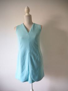Mini robe trapèze babydoll Mod GoGo vintage 60's