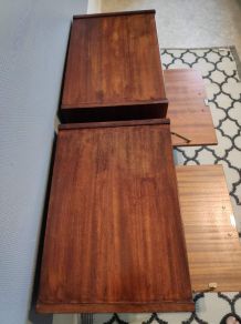 chevets de marque SEMB des années 60 sur pieds fuselés