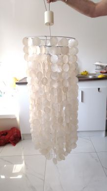 Suspension pastilles en nacre