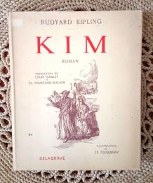 Rudyard Kipling - Kim - Librairie Delagrave 1949
