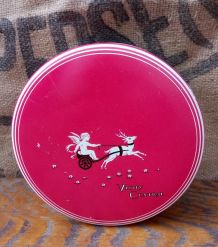 Boite publicitaire en tôle lithographiée Vichy Célestins 