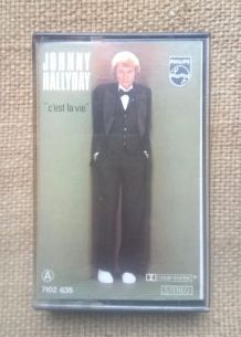Cassette audio - Johnny Halliday - C'est la vie 