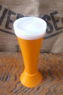 Saupoudreuse de table orange - Tupperware - Années 70/80