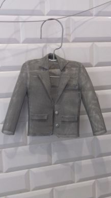 Blazer déco en grillage