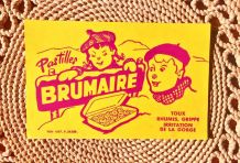 Ancien buvard publicitaire pour les Pastilles Brumaire 