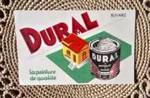 Ancien buvard publicitaire pour la peinture Dural