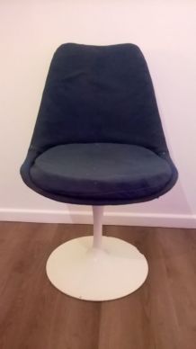 Chaise Knoll modèle tulipe Eero Saarinen vintage 70