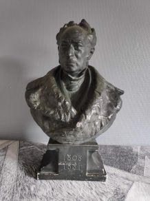 buste en plâtre de Charles Frédéric Kuhlmann