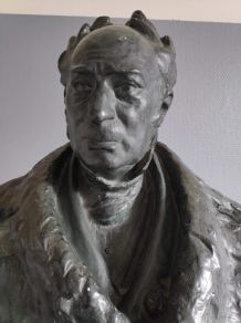 buste en plâtre de Charles Frédéric Kuhlmann