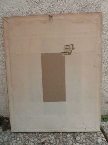 cadre ancien , moniteur des  dames et demoiselles