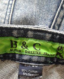 B&amp;C  Super Deluxe Jeans 95% Cotton / 5% Spandex