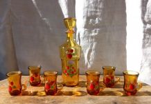 Joli service kristall Lubiana - Italie - Années 60/70