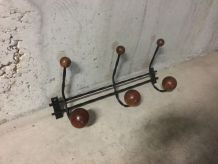 Patère 6 boules années 60