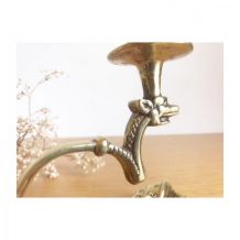 Bougeoir dragon vintage 