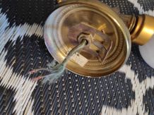 appliques en bronze de la maison Jansen, mains avec flambeau