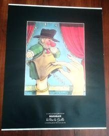 Affiche humoristique festival en Beaujolais 