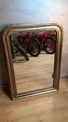 miroir louis philippe   86x62cm  dorè quelques default du a 