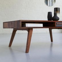 Table basse scandinave en pallisandre
