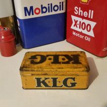 Boite à bougie KLG vintage